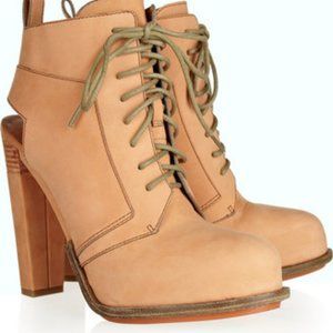 Alexander Wang ‘Dakota’ Lace-Up Nubuck Booties size 40